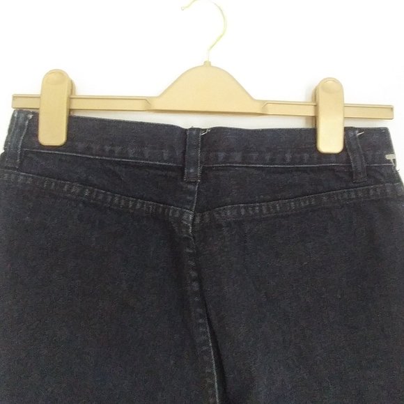 LRL RALPH LAUREN Women's Blue Jeans Zip Front Pockets Gold Accents Size 2 - Picture 5 of 6
